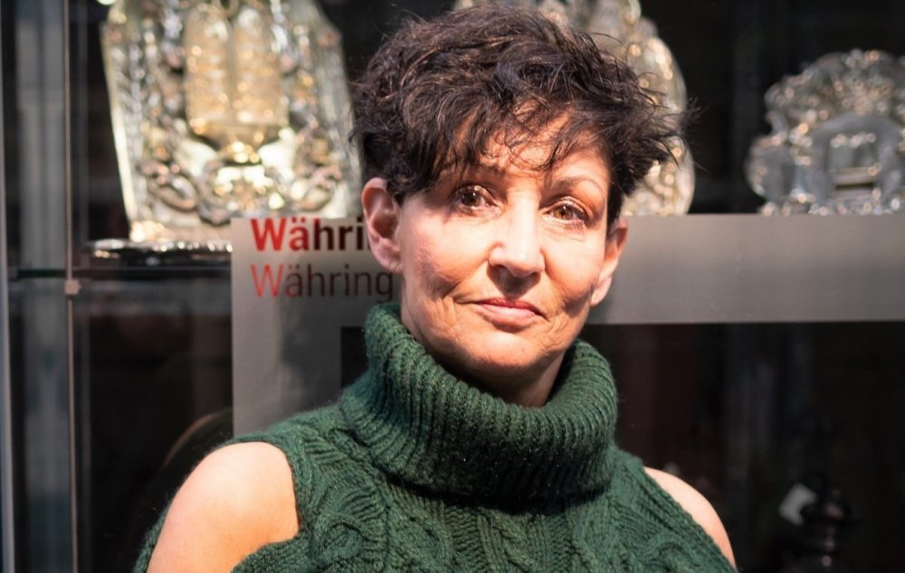 Sandra Kreisler im Jüdischen Museum Wien (Foto: Jakob Untner)